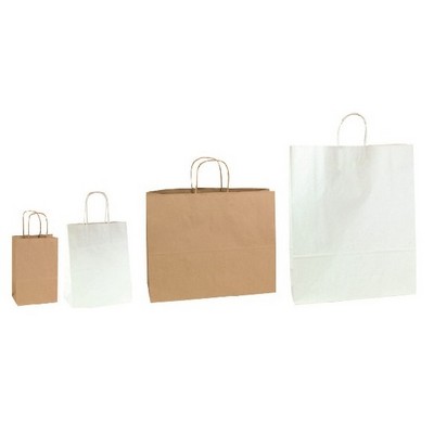 Recycled Kraft Shoppers Bag (6½" x3½" x12 3/8)