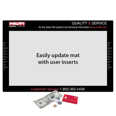 Frame-It Flex® Barely There™ Ultra Thin Window Counter Mat-17"x26"x.020"