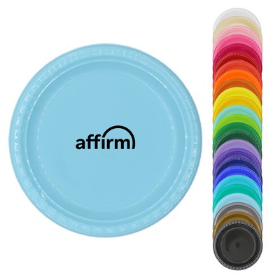 7" Colorware Plastic Plate