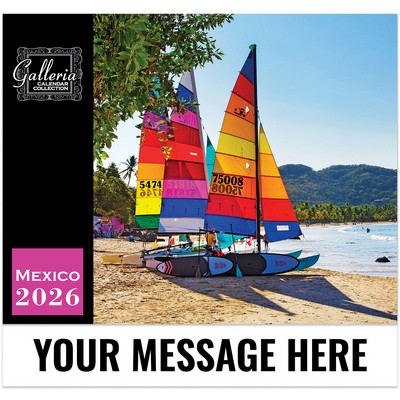 Galleria Wall Calendar 2026 Scenes Of Mexico (Spanish/English)