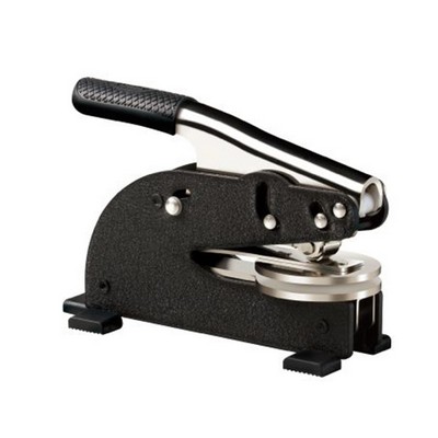 Shiny Long Reach Desk Embosser Round Seal (2" Diameter)