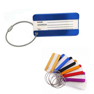 Aluminum Luggage Tags