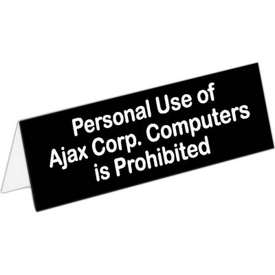 Tent Sign (Up to 25 Square Inch)