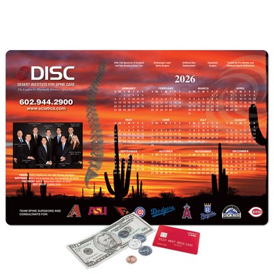 Vynex® DuraTec® Calendar Counter Mat-12"x18"x1/16"