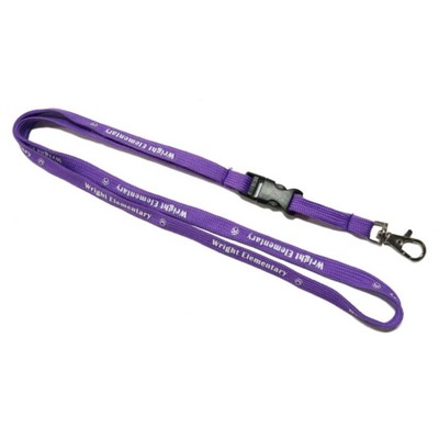 5/8" Tube Lanyards with detacbale Buckle