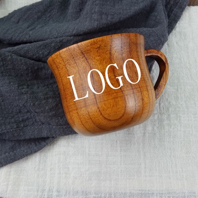 Coconut Wooden Mug Kit (4.6"x 3.8"x 2.2")