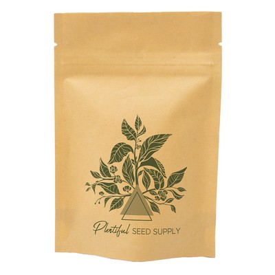 1-Color Stand Up Kraft Barrier Pouch