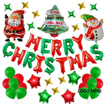 20.7" Christmas Balloon Kit