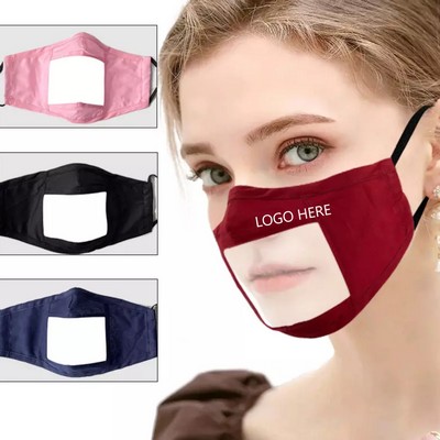 Face Mask With Anti-Fog Window