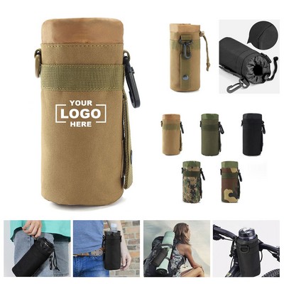 Tactical Kettle Bag Waterproof Water Bottle Pouch