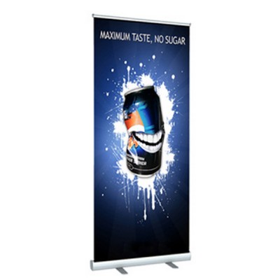 6.5FT Retractable Banner Reusable Roller Banner with Stand for Advertising, Stores, POP UP Store
