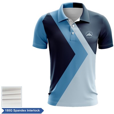 Rush - Unisex & Kids' Sublimation Polo - Spandex Interlock
