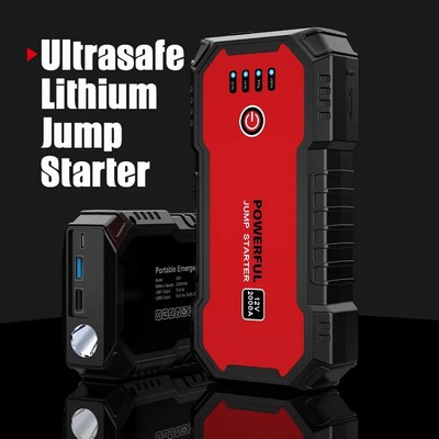 Portable Car Jump Starter Emergency Battery 14000mah