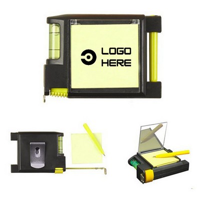 Creative Sticky Notes Steel Tape Measure with Level
