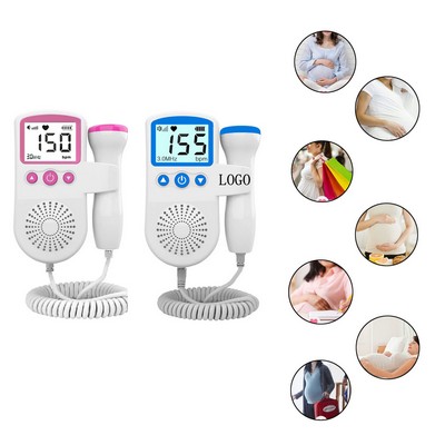 Fetal Heart Rate Monitor Doppler Baby Heartbeat Detector