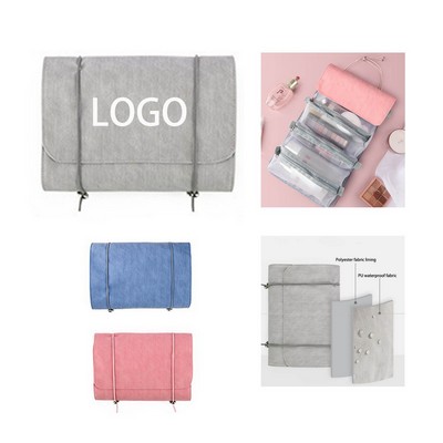Detachable Folding Travel 4-In-1 Makeup Bag