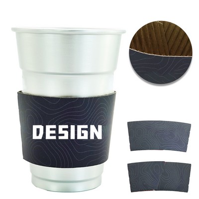 Kraft Coffee Cup Sleeves
