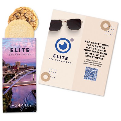 Full-Color Custom Sweeter Cards with Homestyle Cookie Duo