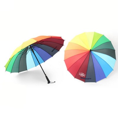 Windproof Rainbow Umbrella