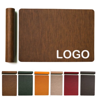 Rectangular Woodgrain Placemat