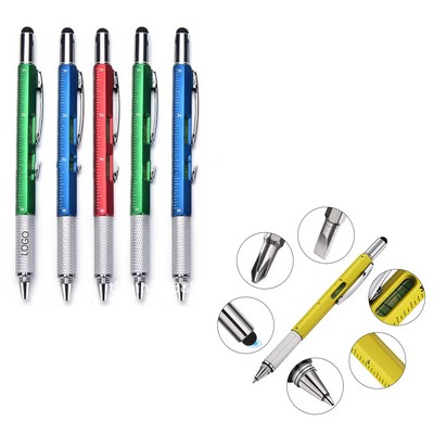 6 in 1 Multifunction Tool Pens Gift
