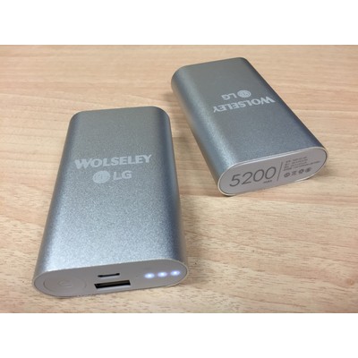 7200 mAh Aluminum USB High Capacity Power Bank