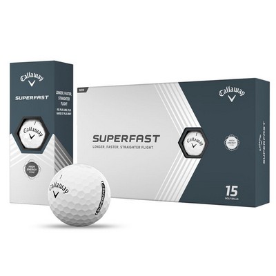 Callaway SuperFast Golf Balls 15-Ball Pack