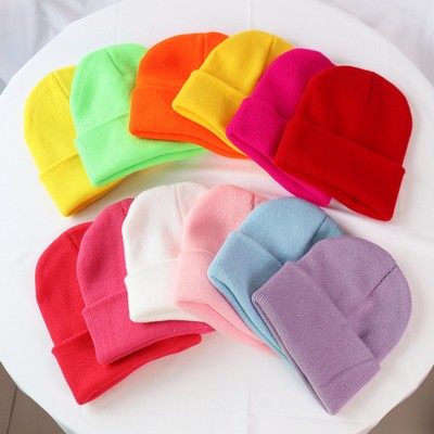 Knit Beanies (7"x 11")