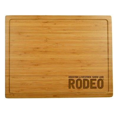 Large Bamboo Cutting/Charcuterie Board 17" X 13"