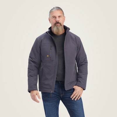 Ariat® Men's Periscope Gray Rebar® DriTEK™ DuraStretch™ Insulated Jacket