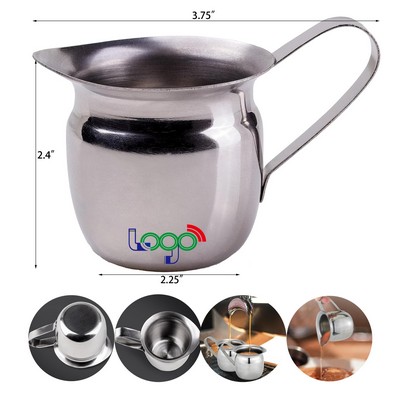 Stainless Steel Bell Creamers Mini Cup Container