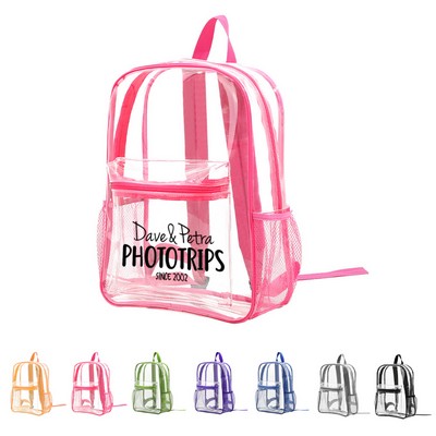 Clear Pvc Backpack