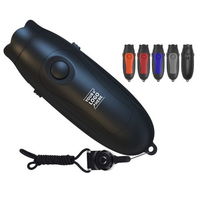 USB Sports Referee Emergency Electronic 3 Tone Whistle