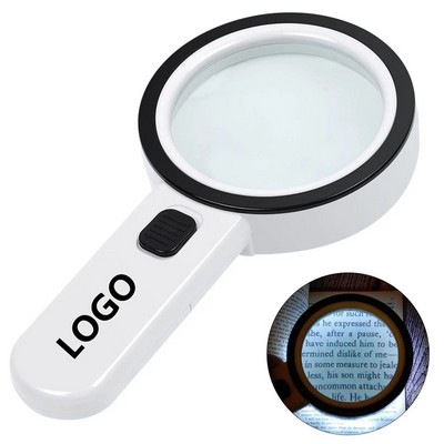 Magnifying Glass with Light.