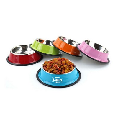 Durable Stainless Steel Dog Bowl.