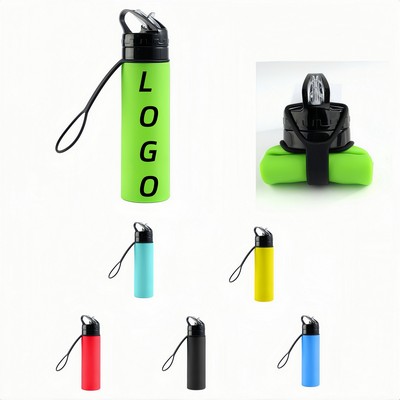 15 Oz Collapsible Sport Water Bottle