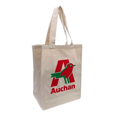 Premium 10 Oz. Cotton Canvas Grocery Tote Bag
