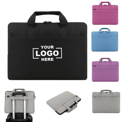 15 Inch Simple Business Laptop Bag Large Capacity