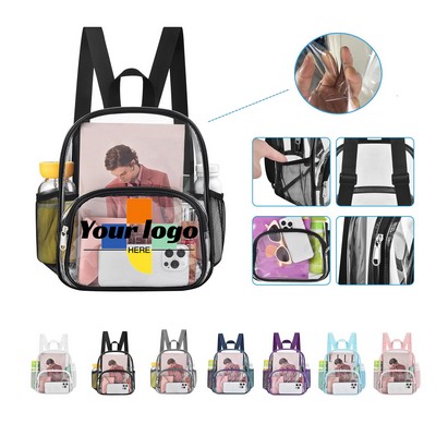 Clear PVC Transparent Backpack
