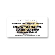 Re-Stick-It Decal (2"x4") Square Shape
