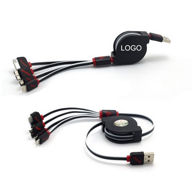 Retractable Phone Charging Cable