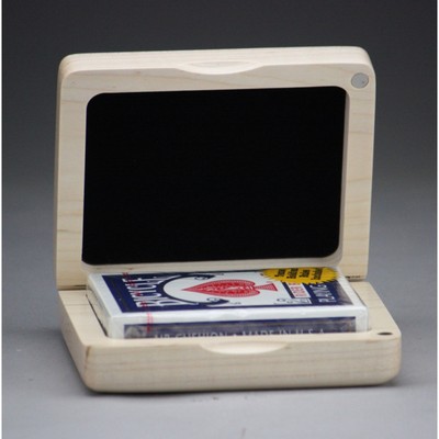 3.5" x 4.75" Hardwood Single Deck Box