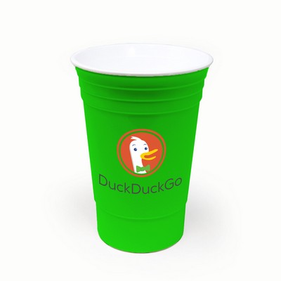16 Oz. Double Wall Party Cup, Digital