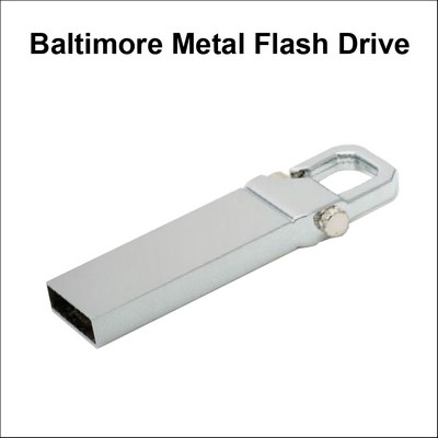 Baltimore Metal Flash Drive - 2GB Memory No Extra Tariff