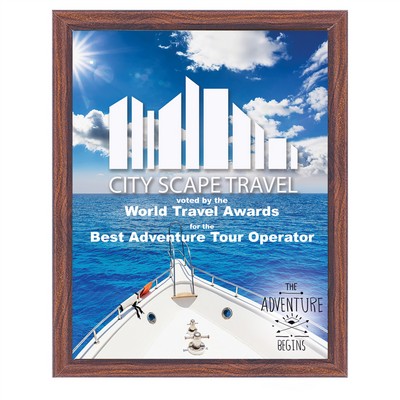 Full Color Plaque, 8 x 10"