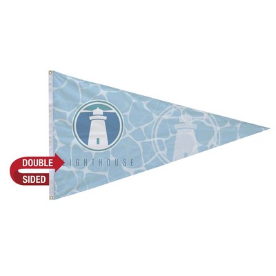 3' x 5' Polyester Pennant Flag Double-Sided
