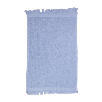 Fingertip Towel Fringed Ends