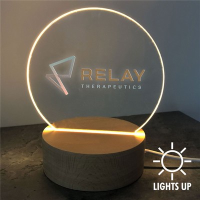 Personalized Corporate Tabletop LED sign