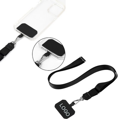 Phone Lanyard With Metal Buckle