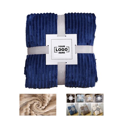 Large Plush Fleece Throw Blanket(Free Shipping)